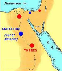 akhnaton Map
